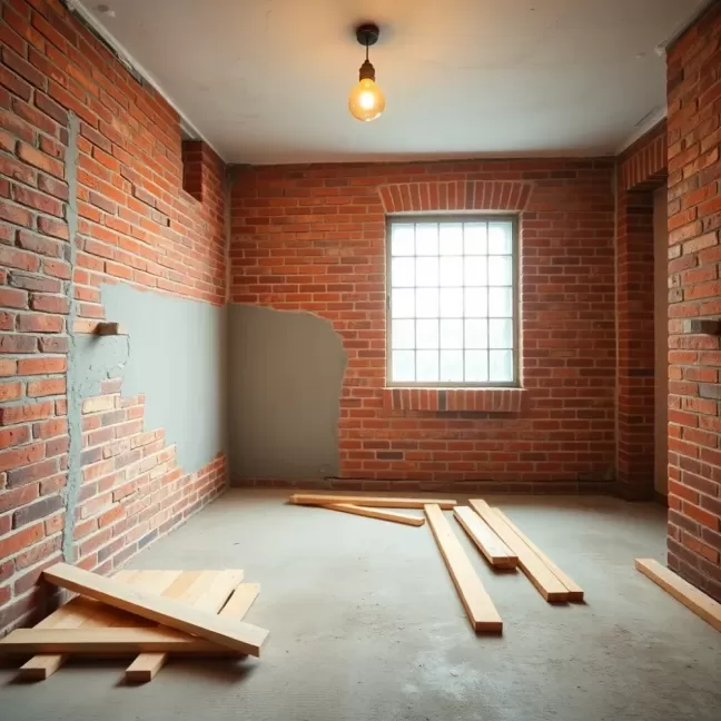 Remont piwnicy w kamienicy