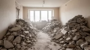 Wyniesienie gruzu z mieszkania cena