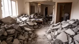 Wynoszenie gruzu z mieszkania