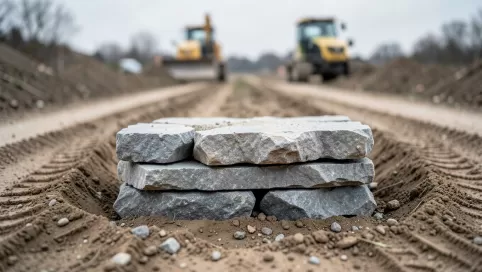 gruz betonowy na drogę