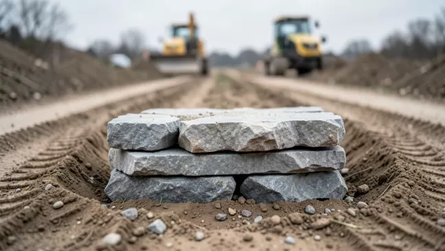 gruz betonowy na drogę
